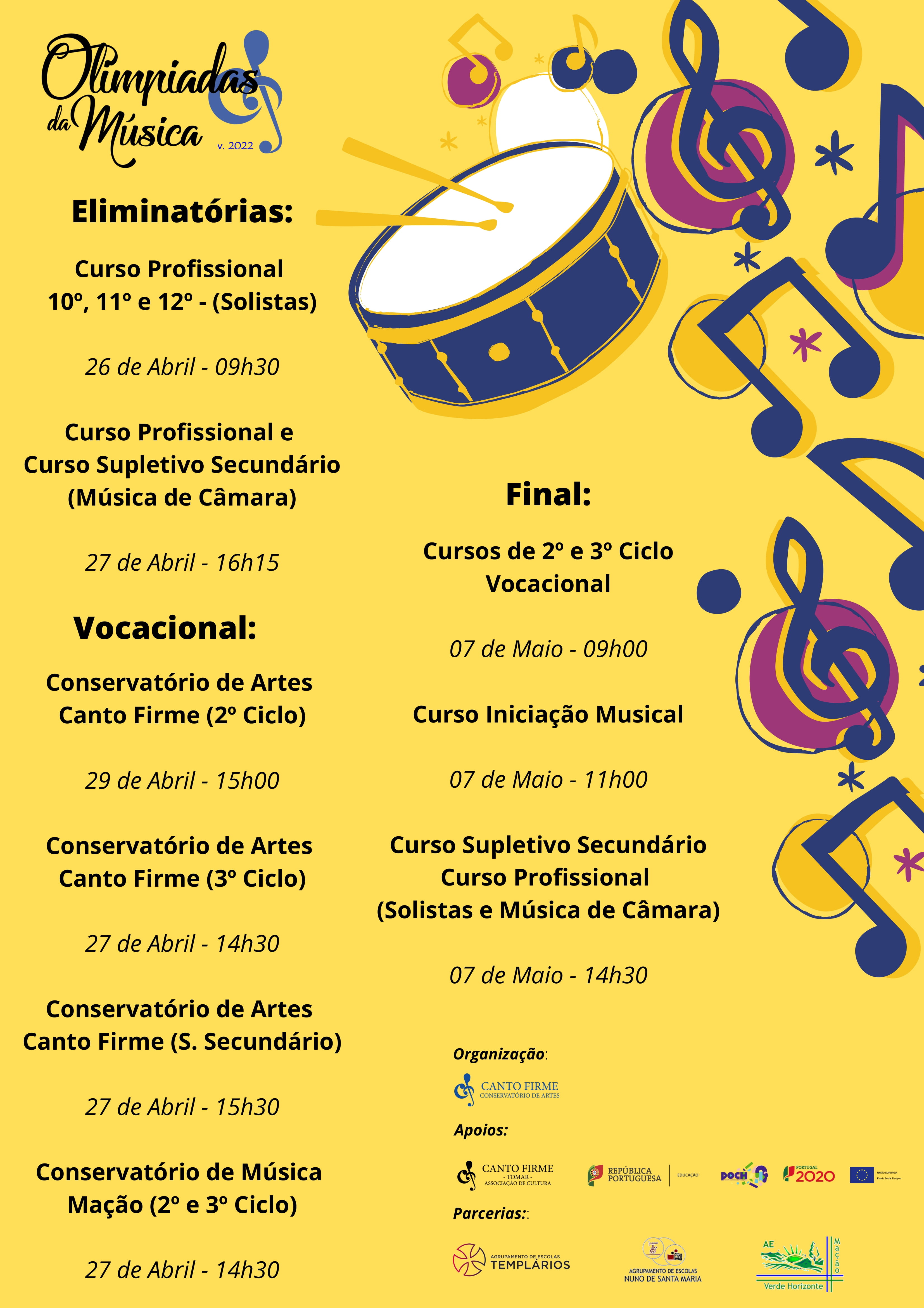 Olimpíadas da Música 2022 - Cartaz-1